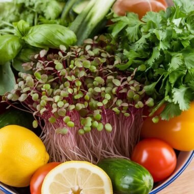 Elevate Your Meals with Red Amaranth Microgreens