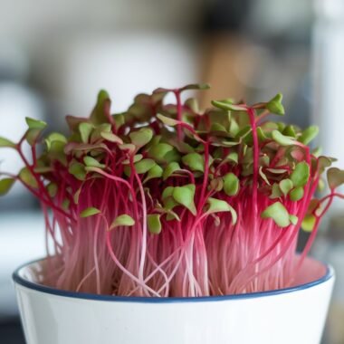Spice Up Your Dishes with Red Onion Microgreens